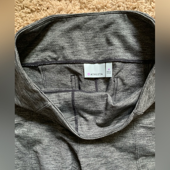 Grey Athleta Leggings, Size M - Picture 3 of 15